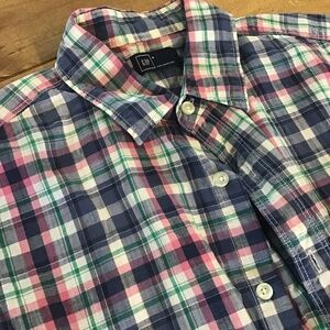 Gap short sleeve mens button down
